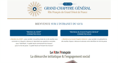 Desktop Screenshot of grand-chapitre-godf.net